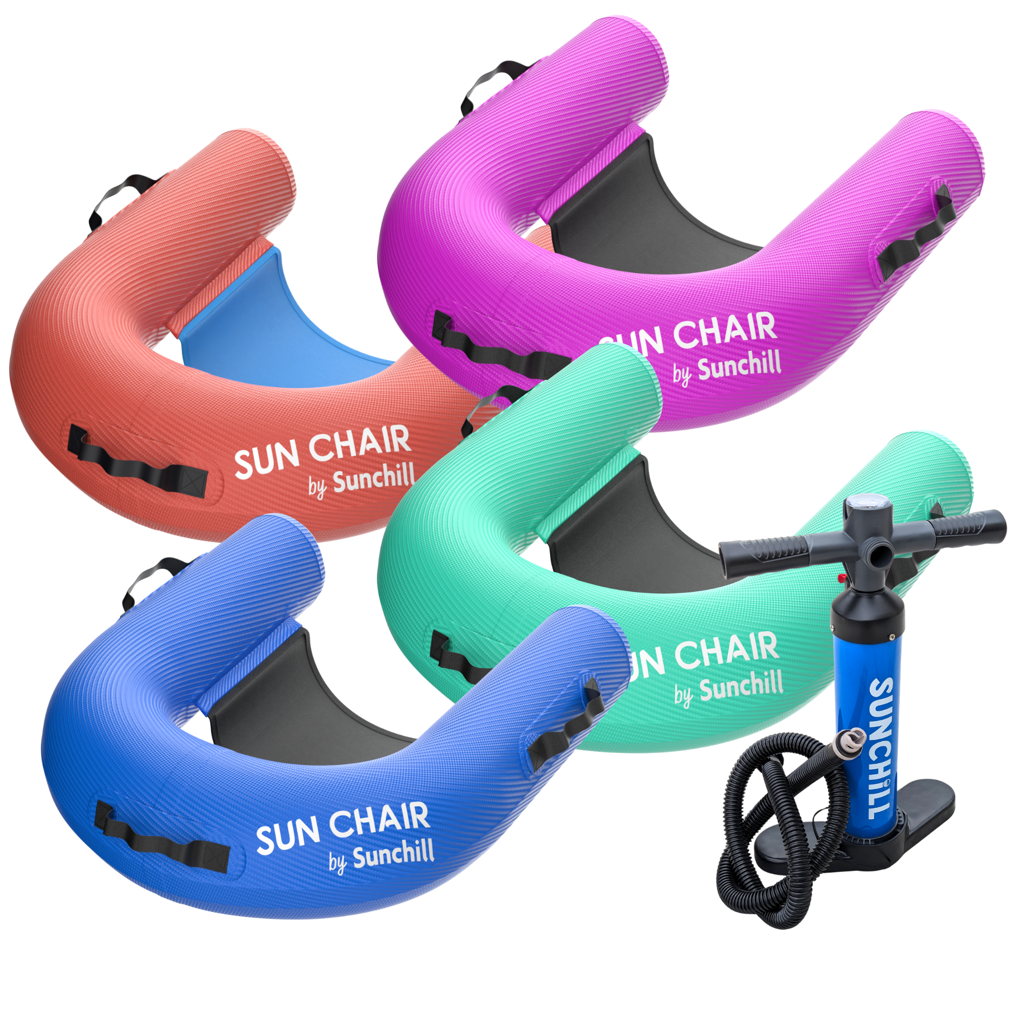 SunChair: Set of 4 + Pump