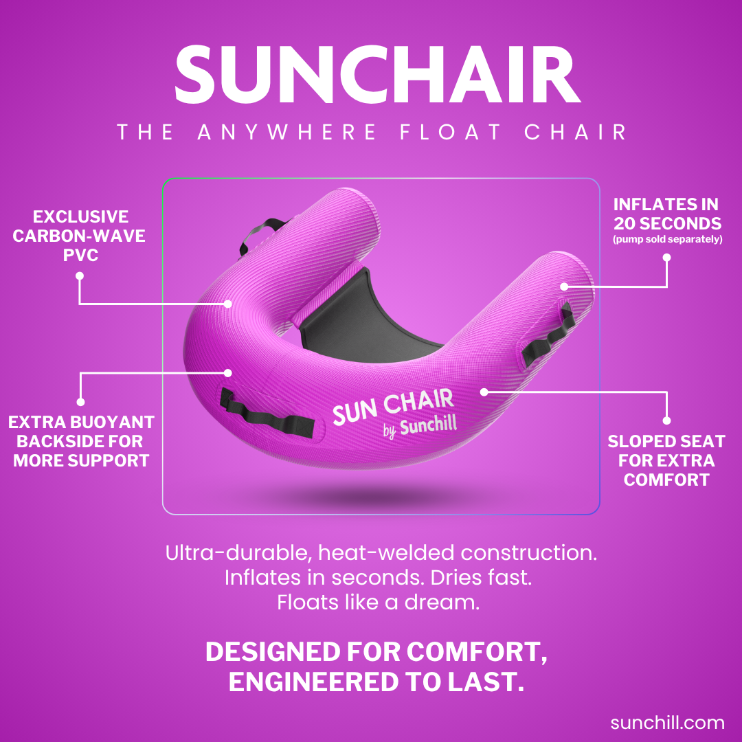 SunChair: Set of 4 + Pump