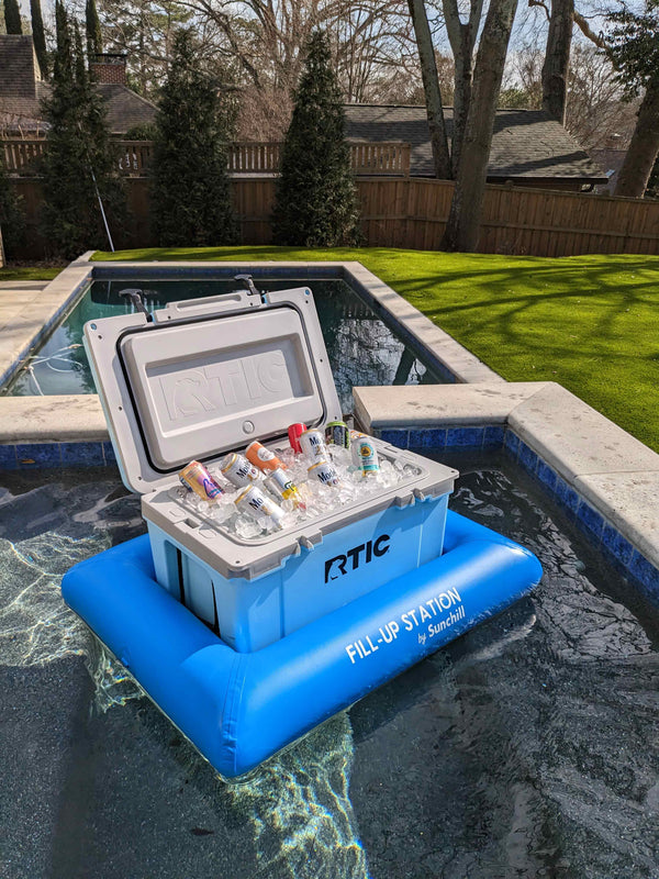 Fill-Up Station Cooler Float
