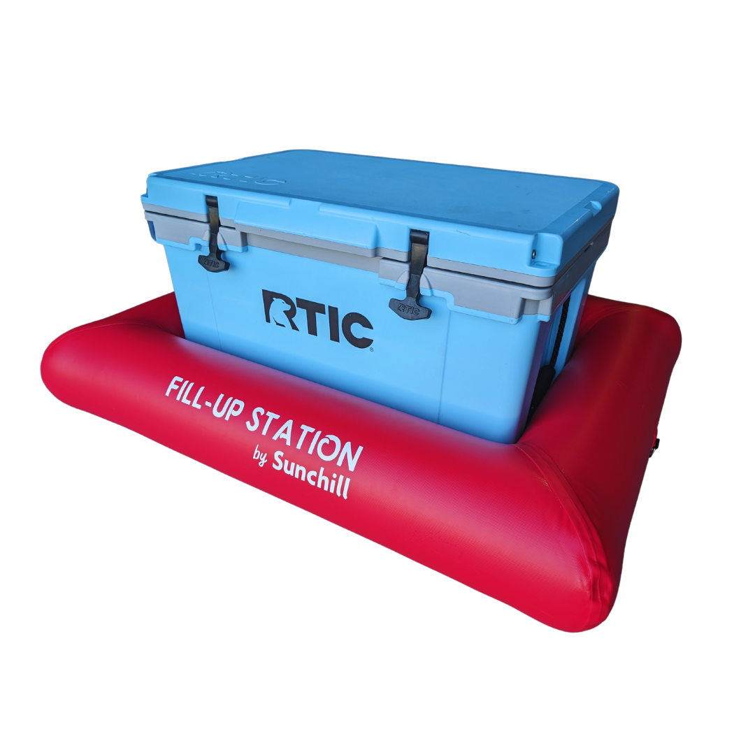 Fill-Up Station Cooler Float